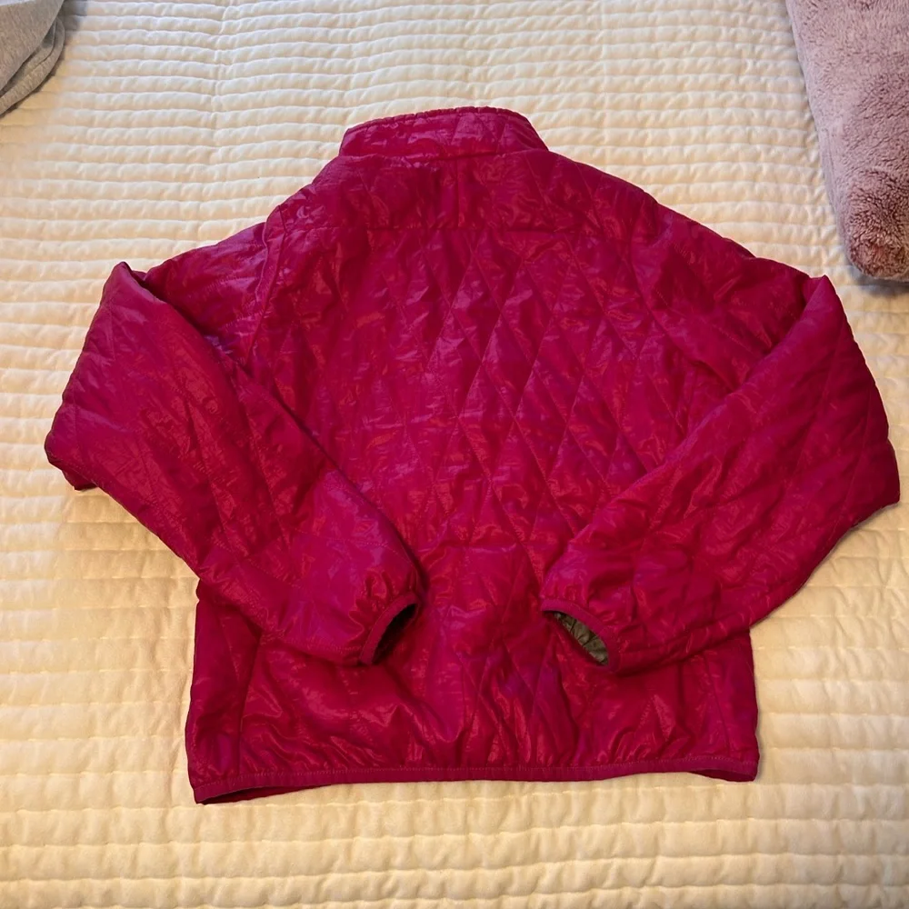 Patagonia Women's Diamond Quilted Pullover Nanopuff Jacket - Pink - Picture 12 of 13